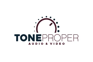 Tone Proper AV logo design